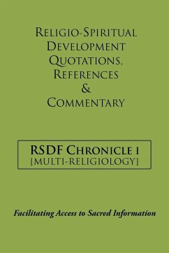 Rsdf Chronicle I - Foundation, Religio-Spiritual Developmen; Sekokotla