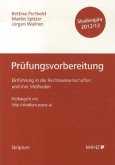 Prüfungsvorbereitung, Studienjahr 2012/13 (f. Österreich)