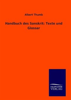 Handbuch des Sanskrit: Texte und Glossar - Madol, Hans R.