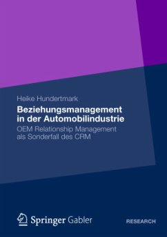 Beziehungsmanagement in der Automobilindustrie - Hundertmark, Heike