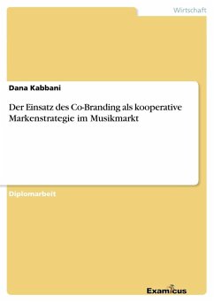 Der Einsatz des Co-Branding als kooperative Markenstrategie im Musikmarkt - Kabbani, Dana