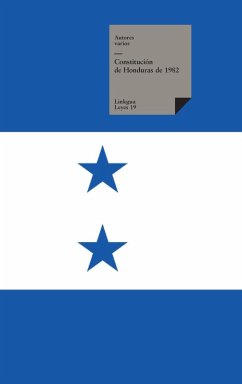 Cover Constitución de Honduras 1982