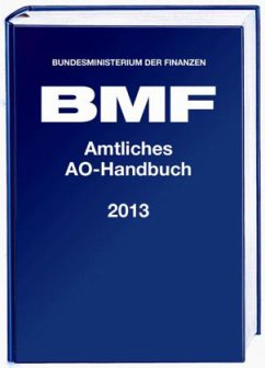 Cover Amtliches AO-Handbuch 2013