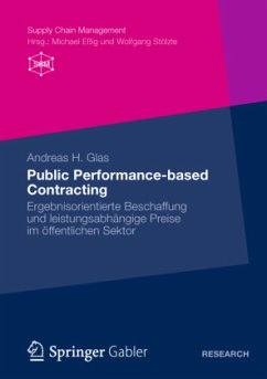 Public Performance-based Contracting - Glas, Andreas