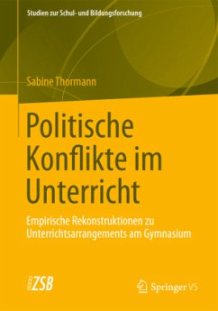 Politische Konflikte im Unterricht - Thormann, Sabine