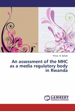Cover An assessment of the MHC as a media regulatory body in Rwanda