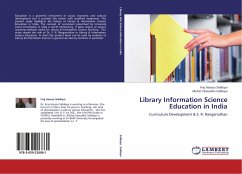 Library Information Science Education in India