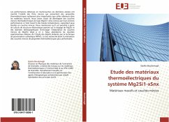 Etude des matériaux thermoélectriques du système Mg2Si1-xSnx - Boudemagh, Djalila