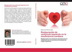 Restauración de ventrículo izquierdo en la insuficiencia cardiaca - Cánovas López, Sergio Juan