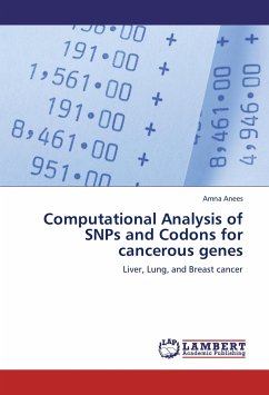 Computational Analysis of SNPs and Codons for cancerous genes