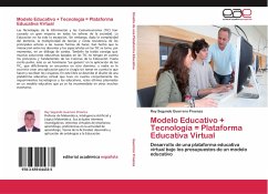 Modelo Educativo + Tecnología = Plataforma Educativa Virtual