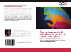 Guía de implementación del sistema de gestión de calidad para pymes - Ramirez Jimenez, Maria Elizabeth