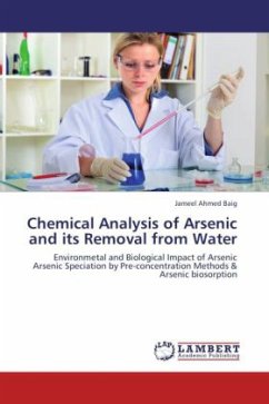 Chemical Analysis of Arsenic and its Removal from Water