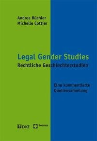 Legal Gender Studies - Cottier, Michelle; Büchler, Andrea