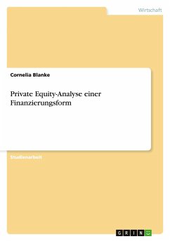 Private Equity-Analyse einer Finanzierungsform
