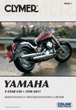 Yamaha V-Star 650 Manual Motorcycle (1998-2011) Service Repair Manual - Haynes Publishing