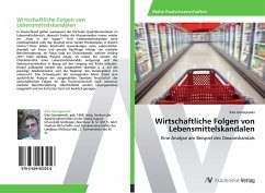 Cover Wirtschaftliche Folgen von Lebensmittelskandalen