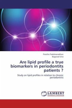 Are lipid profile a true biomarkers in periodontits patients ? - Paddmanabhan, Preethe;Gita, Bagavad