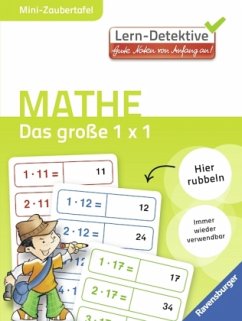 Das große 1 x 1 / Lern-Detektive - Mini-Zaubertafel