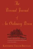 The Personal Journal of an Ordinary Person