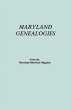 Maryland Genealogies. a Consolidation... - Bild 1
