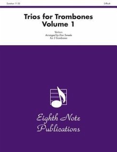 Trios for Trombones, Vol 1