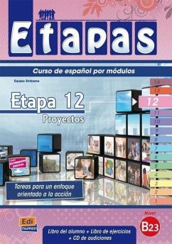 Etapas Level 12 Proyectos - Libro del Alumno/Ejercicios + CD - Serralde, Berta; Eusebio Hermira, Sonia; Coca Del Bosque, Beatriz; Herrero Sanz, Elena; Sagredo Jerónimo, Macarena; De Dios Martín, Isabel