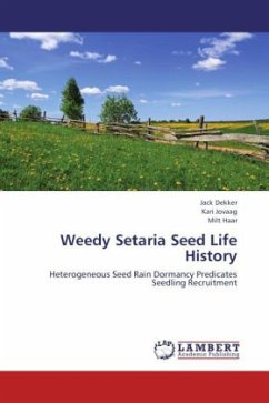 Weedy Setaria Seed Life History