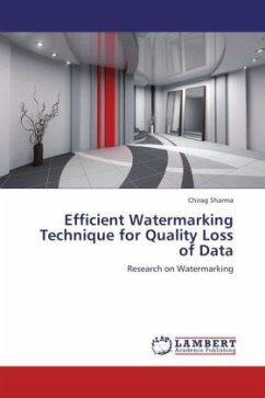 Efficient Watermarking Technique for Quality Loss of Data