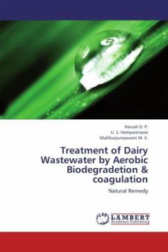 Treatment of Dairy Wastewater by Aerobic Biodegradetion & coagulation