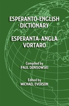 Cover Esperanto-English Dictionary