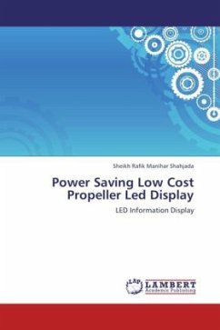 Power Saving Low Cost Propeller Led Display - Shahjada, Sheikh Rafik Manihar