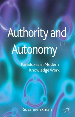 Authority and Autonomy - Ekman, Susanne