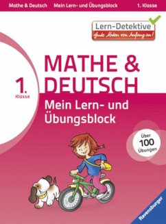 Mathe & Deutsch, Mein Lern- und Übungsblock, 1. Klasse