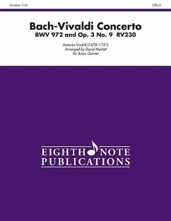 Bach-Vivaldi Concerto, Bwv 972 and Op. 3, No. 9, Rv230