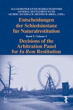 Cover Entscheidungen der Schiedsinstanz für Naturalrestitution