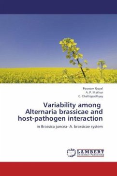Variability among Alternaria brassicae and host-pathogen interaction