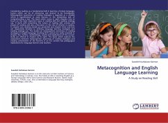 Metacognition and English Language Learning - Karbalaee Kamran, Saeedeh