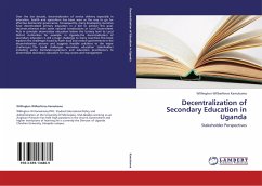 Decentralization of Secondary Education in Uganda - Kamukama, Willington Wilberforce