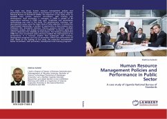 Human Resource Management Policies and Performance in Public Sector