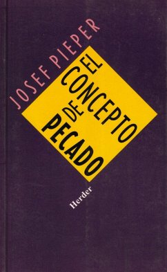 Concepto de pecado, el - Pieper, Josef