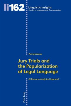 Jury Trials and the Popularization of Legal Language - Anesa, Patrizia