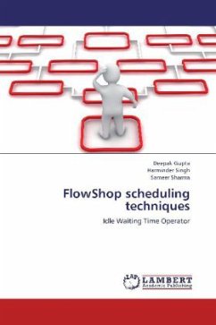 FlowShop scheduling techniques - Gupta, Deepak;Singh, Harminder;Sharma, Sameer