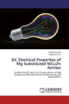 DC Electrical Properties of Mg Substituted NiCuZn ferrites