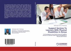 Support Services To Learners With Physical Disabilities In Kenya