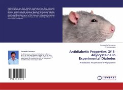 Antidiabetic Properties Of S-Allylcysteine In Experimental Diabetes