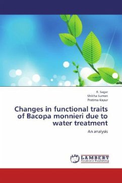 Changes in functional traits of Bacopa monnieri due to water treatment