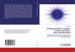 Solving decision models under uncertain joint distributions