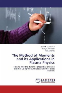 The Method of Moments and its Applications in Plasma Physics