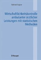 Cover Wirtschaftlichkeitskontrolle ambulanter ärztlicher Leistungen mit statistischen Methoden